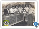 Palmeira e Bi� numa loja de discos em Ribeir�o Preto - 1959