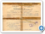 Carlos C�zar - Certid�o de Nascimento