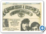 Carlos C�zar e Cristiano - Jornal Sertanejo