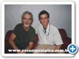 Cl�udio Weizmann com Renato Teixeira, Catal�o-GO, Orquestra Nova Vida, 2004