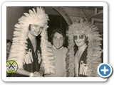 Dom e Ravel brincando no Baile de Carnaval ap�s o Show em 1971.