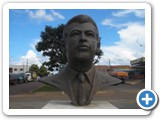 Busto do Goi� em Coromandel-MG