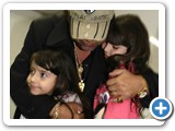 Lorena e Rafaela com Jos� Rico