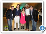 Lucas Reis e Th�cio com Ot�vio Augusto e Gabriel e Sandra Cristina Peripato