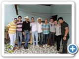 Marco Aur�lio e Montenegro com Bruno, Jo�o Lucas, Dr. Thiago, Goiano, Paranaense, Ot�vio Augusto Gabriel e Arnaldo