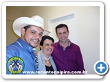 Marco Aur�lio e Montenegro com Sandra Cristina Peripato