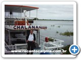 M�rio Zan passeando de Chalana