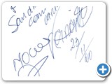 Aut�grafo de Mococa e Para�so