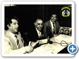Tuta, Nascin Filho e Tota na R�dio Bandeirantes - 06-05-1987