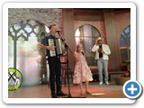 Natan e Naiane no Programa Fam�lia Sertaneja