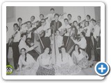Coral Paraguayo da Escola de M�sicos Amigos. Foto ap�s a grava��o do disco no est�dio RCA