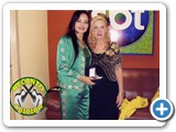 Perla e Nalva Aguiar no SBT