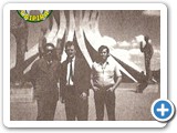 Waldick, Cid Magalh�es e Robertinho em Bras�lia