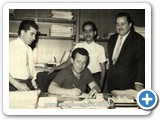 Braz Baccarin, Ivanir Soares, Teddy Vieira e Teixeirinha