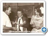 Teixeirinha recebendo uma homenagem