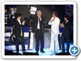 Tinoco e Roberto Carlos no Show Emo��es Sertanejas no Gin�sio do Ibirapuera em 2010