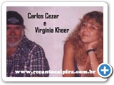 Carlos C�zar e Virg�nia Kheer